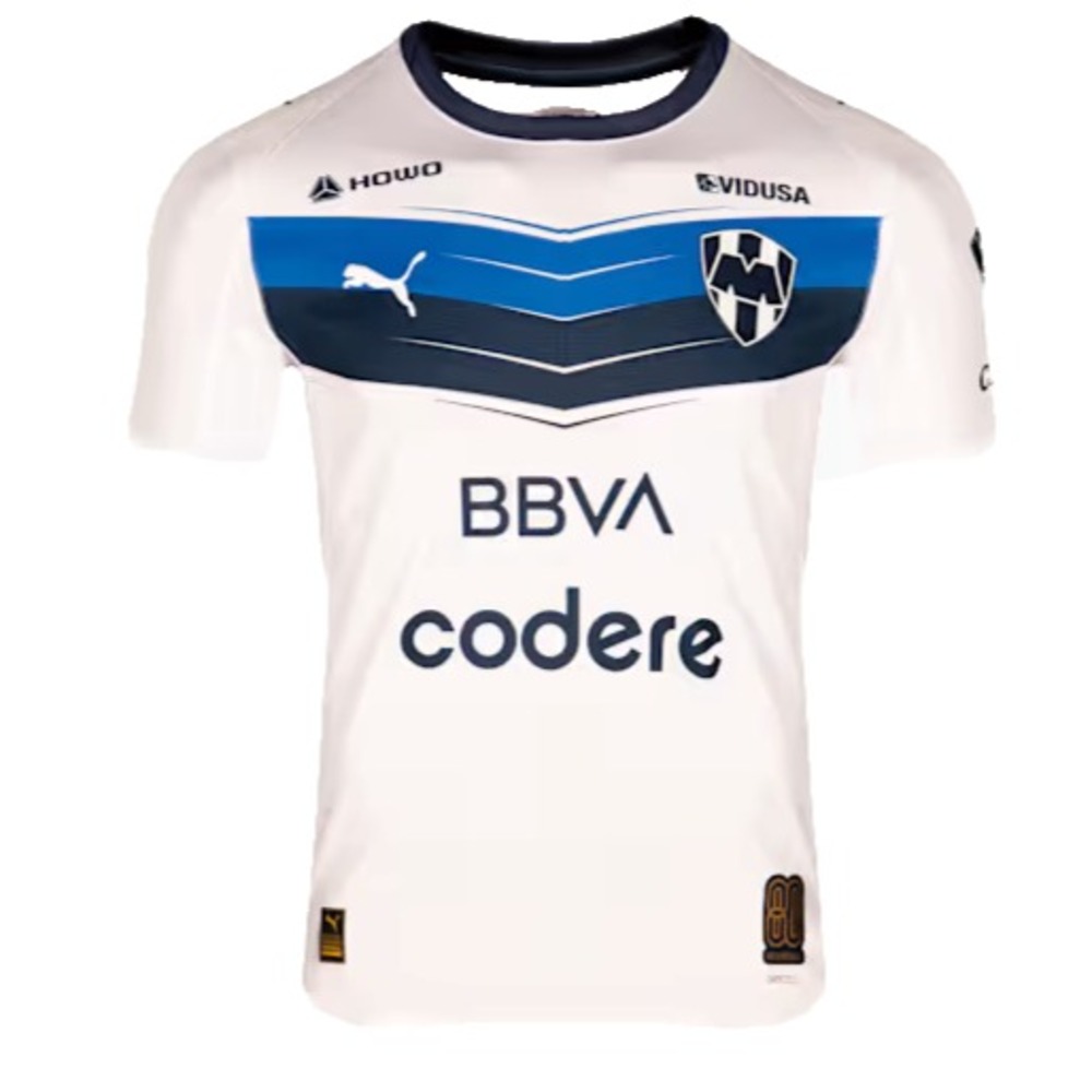 CF Monterrey 2025/26 Away Replica Puma Jersey Men's S - White NWT